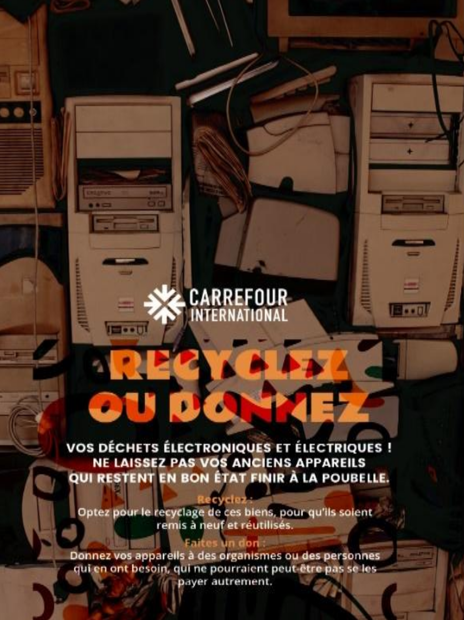 Affiche Recyclez ou donnez